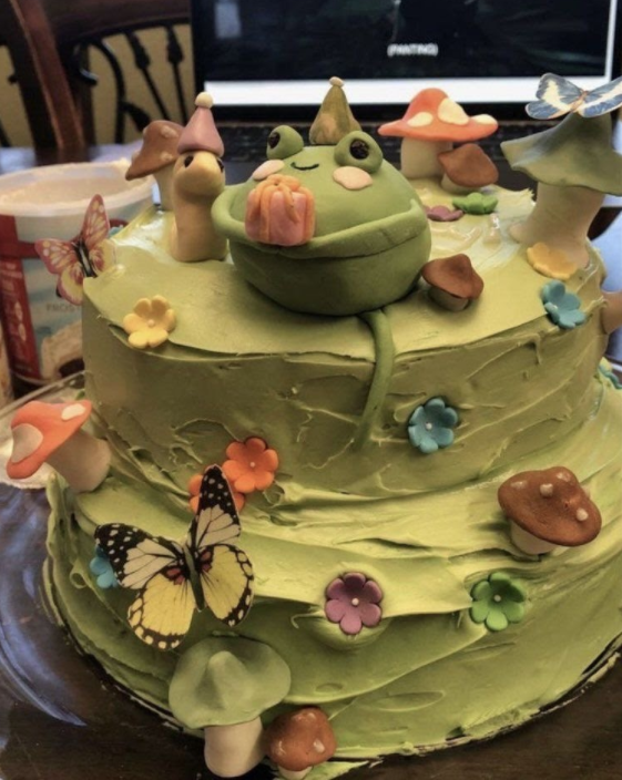 A cake